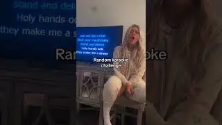 This one isn&rsquo;t easy to sing 😅 #Karaoke #Singing #River #BishopBriggs #TyraMadison #Tyraoke #Viral