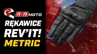 REVIT METRIC - ochrona i styl w jednym - rękawice motocyklowe
