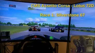 CMS Assetto Corsa Historics - Lotus 72D - Race 1 Highlights Silverstone 67