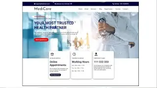 Complete Responsive Website Using HTML CSS | Responsive web design tutorial