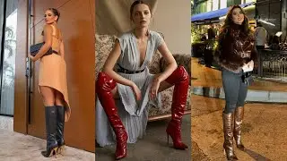 Eye catching and Fantastic Collection of Leather Long High Heel Boots