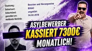 7300 Euro Stütze monatlich für abgelehnten Asylbewerber