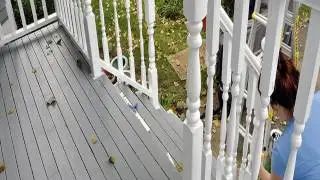 custom outdoor wood plastic floor