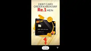 Debit Card Order Karen Sirf Rs.1 Mein || Order JazzCash Debit Card in just Rs.1