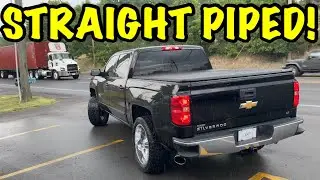 2018 Chevy Silverado 5.3L V8 w/ True Dual Straight Pipe!