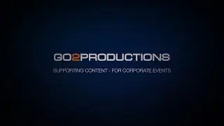 Supporting Content and Visuals for Corporate Events