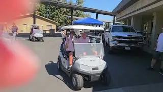 September 7, 2024 - Lodi Police Foundation Golf Tournament Shot Gun 💙🖤💙 (Sorry about my fingers)