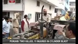 Punjab: 2 killed, 11 injured in cylinder blast