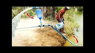 How to make free energy water pump | Pump without electricity