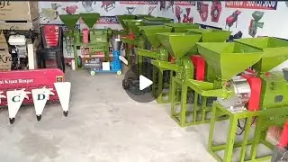 Mini rice 🍚 mill with 100%copper motor. 220volt, single phase.