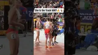 She is the Track GOAT!🔥🐐