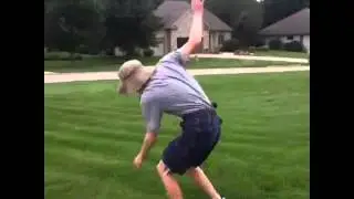 Grandpa's backflip