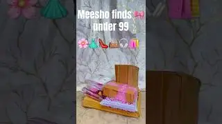 Meesho find&rsquo;s under 99 #meesho #india #goa #latest #shopping #2025