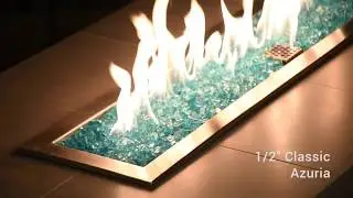 Half Inch Classic Azuria Fire Glass