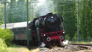Twee VSM Stoomtreinen door Station Harderwijk - 4K