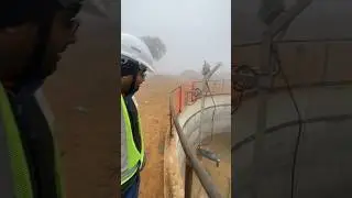 Cow dung tank ! 1st step of CNG gas PROCCESS #construction #civillife #civil #civilengineer #vlog