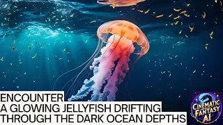Google Veo 3 AI &ndash; Glowing Jellyfish in the Deep Sea 🌌🐙