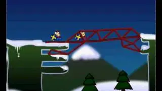 Cargo Bridge Xmas level pack walkthrough levels 25-36