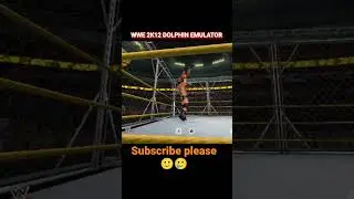 wwe 2k12 dolphin emulator gameplay 60 fps #wwe2k22 #wwe #gameplay