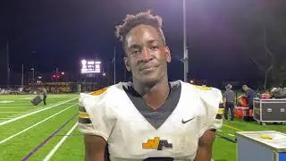 North Allegheny WR/LB Khalil Dinkins 9/25/20 | PSN