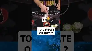 Is this a DEVIATION from Basic Strategy? #blackjack #cardcounting