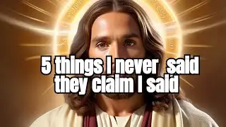 5 things Jesus never said but people believe he said them #jesus #truth #bible #wordofGod #faith