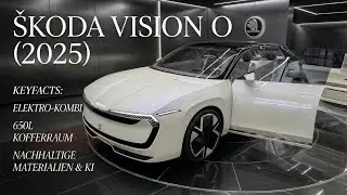 &Scaron;koda Vision O (2025) &ndash; Elektro-Kombi mit &uuml;ber 650 Litern Kofferraum