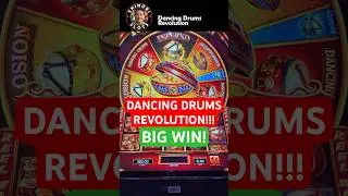 NEW Dancing Drums Revolution slot! BIG WIN Inferno Bonus! #shortfeed #shorts #shinobislots