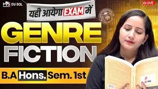 Genre fiction  | B.A Hons. Semester 1st Important Question with Answer | NO FAIL | 100% Pass