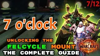 Felcycle Mount Guide: 7 O'clock Orb 7/12 | Warden Owl Statue Puzzle | WOW