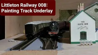 011: Painting Track Underlay and Mini Running Session