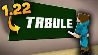 ŠKOLNÍ TABULE a LÁVA v BLOCÍCH - Minecraft 1.22