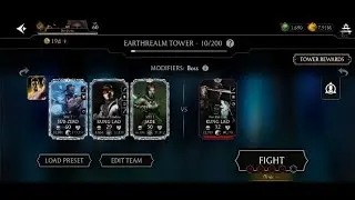 Mk mobile. Earthrealm tower- 10, 30. Fatal - 20. And Vought tower - 40. @MorMot67 