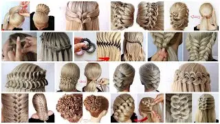 ⚠️ 15 SIMPLE HAIRSTYLES FOR EVERYDAY ⚠️ - Hair Tutorials