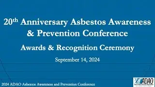 2024 ADAO AAPC: Andy Oberta: The Dr. Irving Selikoff Award Honoree