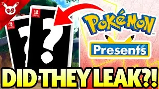 Did the POKEMON PRESENTS LEAK?! Pokemon NEWS and RUMORS #Pokemon25