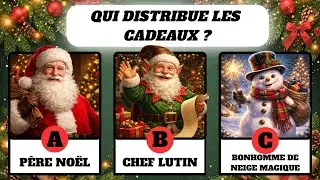 50 Questions sur No&euml;l 🎅🎄 Quiz No&euml;l 