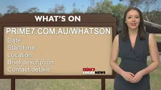 Prime7 Local News - Canberra What's On (21/12/2020)
