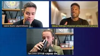 17 11 2022   MERCURIUS CRYPTO   O FUTURO DO MERCADO CRIPTO! Com Eli&eacute;zer Ndinga da 21 Shares   Mercur