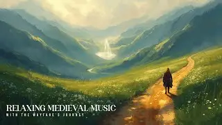 The Wayfarer and the Golden Path | Calm Medieval Relaxing Music (Soft Silent Flute)