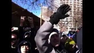 Crowd Reaction During Seahawks Super Bowl Victory Parade