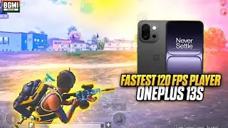 OnePlus 13S BGMI 120 FPS Test #day5🔥 Real Gameplay & Performance Review (No Lag?)