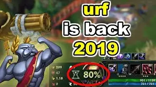 URF IS BACK !!!! 2019 !!! - Leauge of legends ARURF PBE