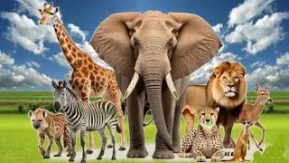 The Best Video About Farm Animals : Lion, Zebra, Zarafa, Tiger, Elephant - Animal Moment Sounds.