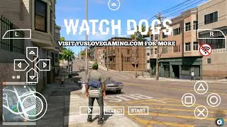 WATCH DOGS PPSSPP ISO ANDROID OFFLINE PSP MOD HIGHLY COMPRESSED REAL GRAPHICS GAMEPLAY