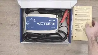 CTEK MXT 14 PRO BATTERY CHARGER 24V unboxing