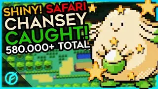 I CAUGHT SHINY SAFARI CHANSEY! after 584.776 Total Random Encounters! - Pok&eacute;mon Fire Red/Leaf Green