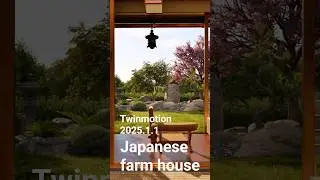 100 year-old Japanese house 3D CG animation - Dan Burgess Design