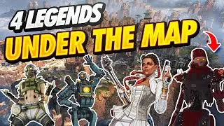 Apex Legends Under The Map Glitch - 4 Legends