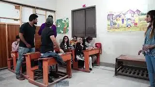 School prank video ! class room student prank part 1